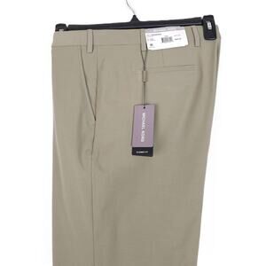 Michael Kors Men's Classic-Fit Performance Stretch Dress Pants Green 38x34 NWT